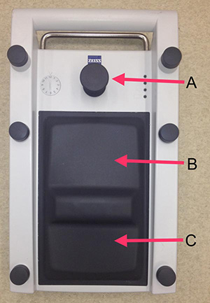 operating microscope foot pedal