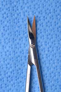 Storz Iris Scissors Curved Small 3.25"